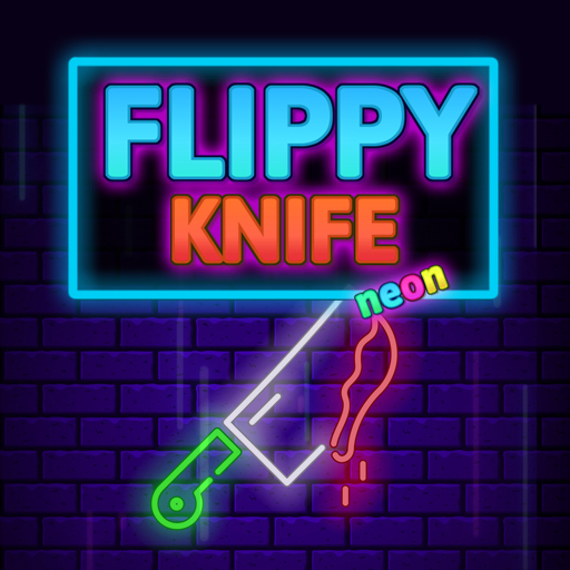 Hra - Flippy Knife Neon